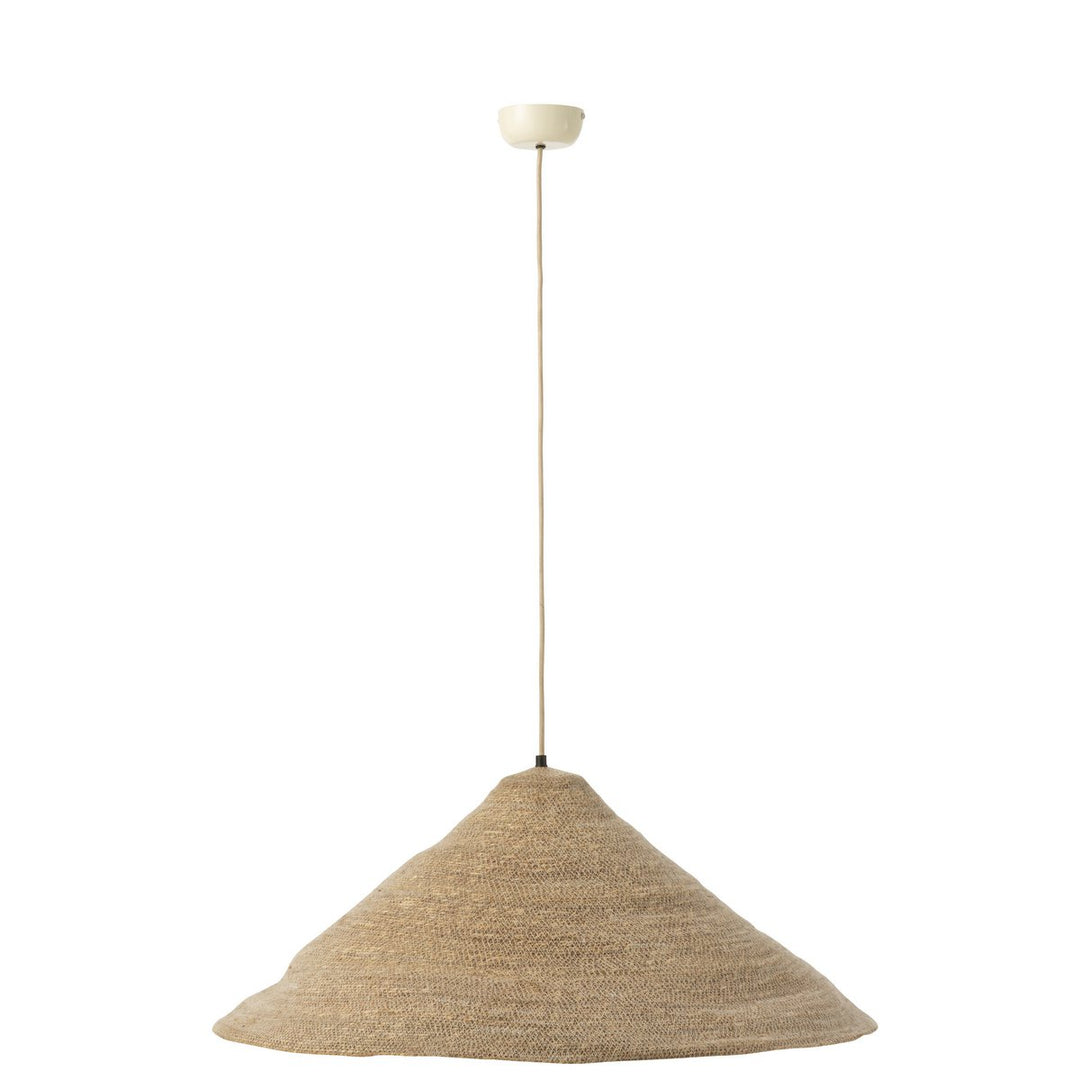 J-Line Hanglamp Hoed Moonj Naturel Large