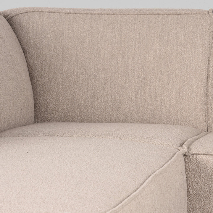 LABEL51 Corner sofa Kay Natural Boucle Left