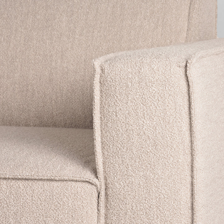 LABEL51 Corner sofa Kay Natural Boucle Left