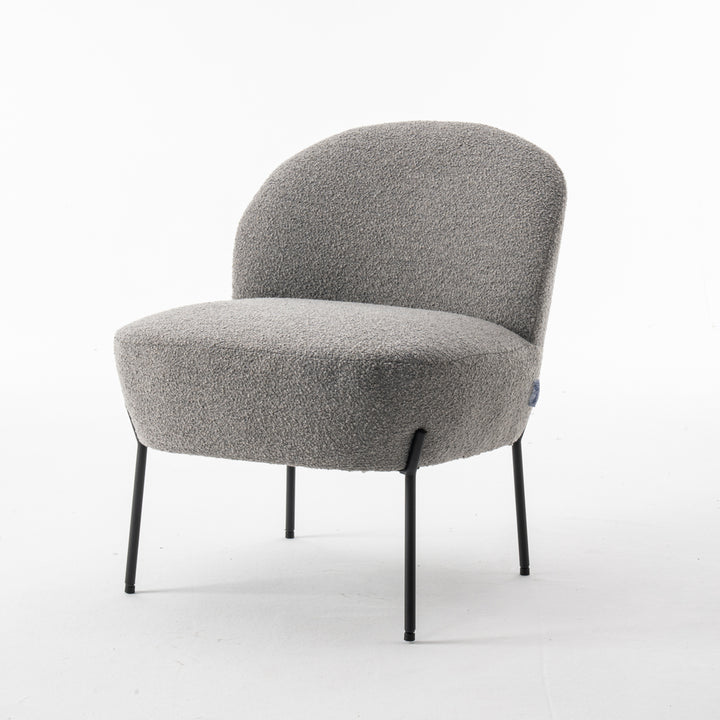 Baudin Fauteuil Teddy Steel