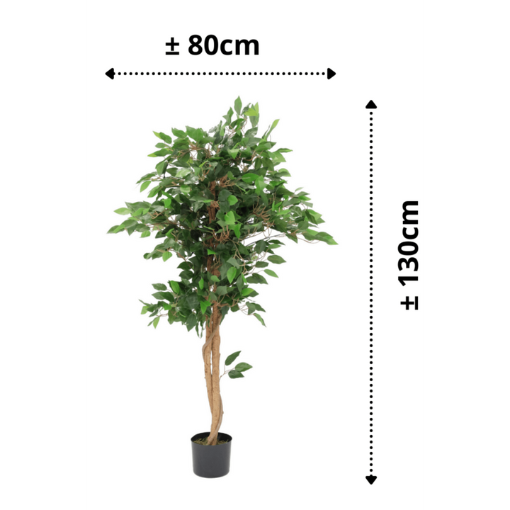 Kunst Ficus 130 cm