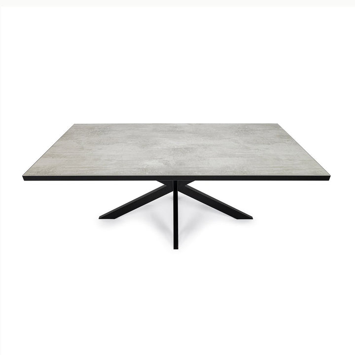 Stalux Eettafel Gijs Zwart/Beton