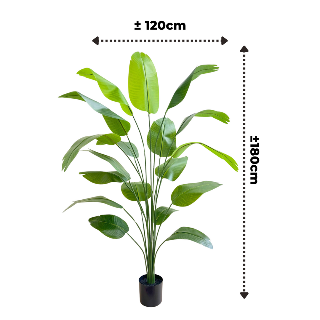 Kunst Bananenplant 180 cm