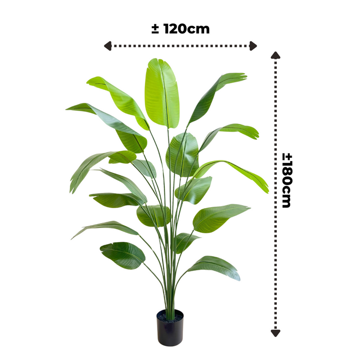 Kunst Bananenplant 180 cm