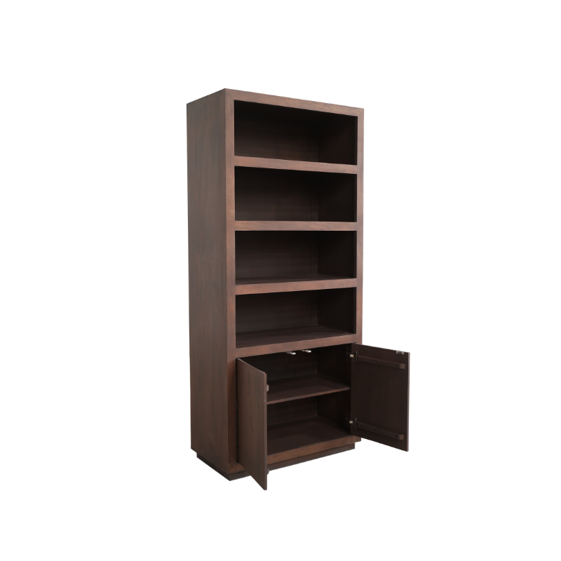 Boekenkast Brussel Walnut | 90 cm