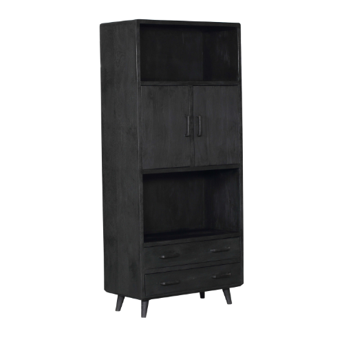 Boekenkast Omaha Black | 90 cm