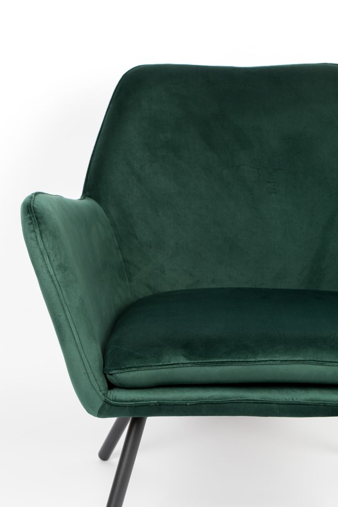 Sessel Bon Velvet Green