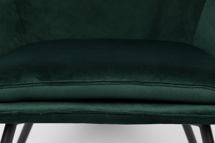 Sessel Bon Velvet Green