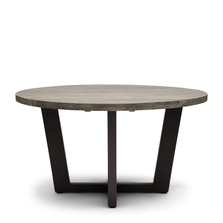 Bondi Beach Outdoor Round Dining Table 140 Grey