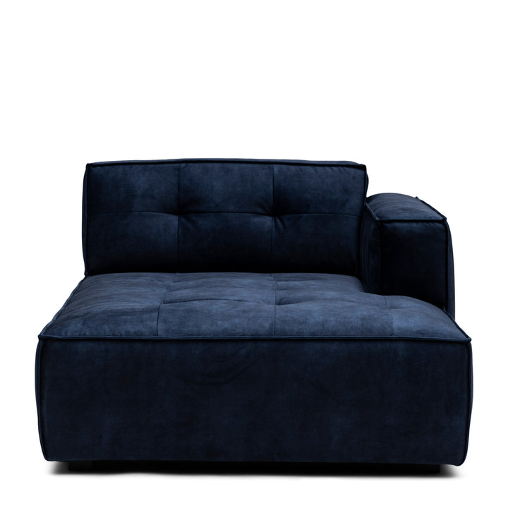 Rivièra Maison Brandon Chaise Longue Right velvet estate blue