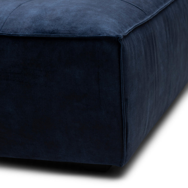 Rivièra Maison Brandon Chaise Longue Right velvet estate blue