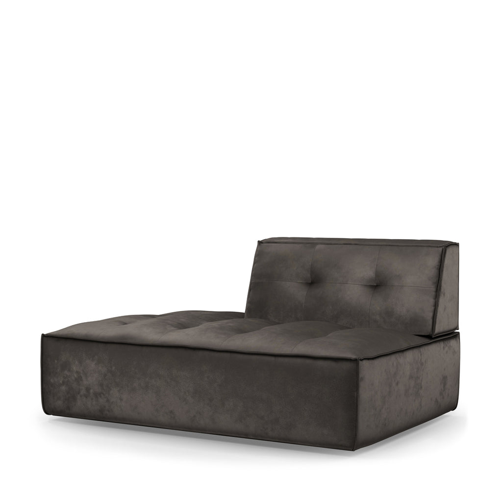 Rivièra Maison Brandon Lounger Links velvet grimaldi grey