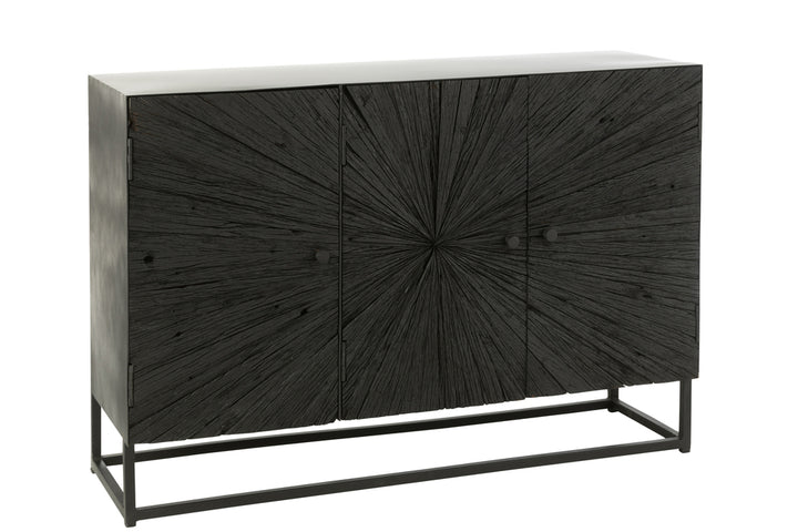 J-Line Sideboard Buffet Cabinet Shanil Wood