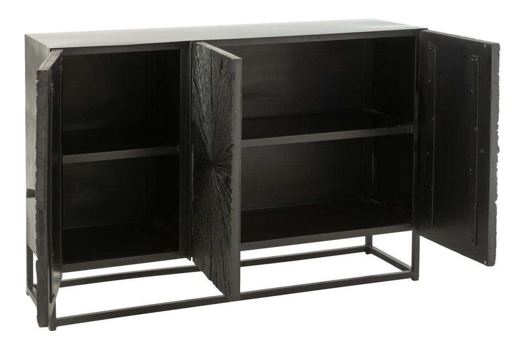 J-Line Sideboard Buffet Cabinet Shanil Wood