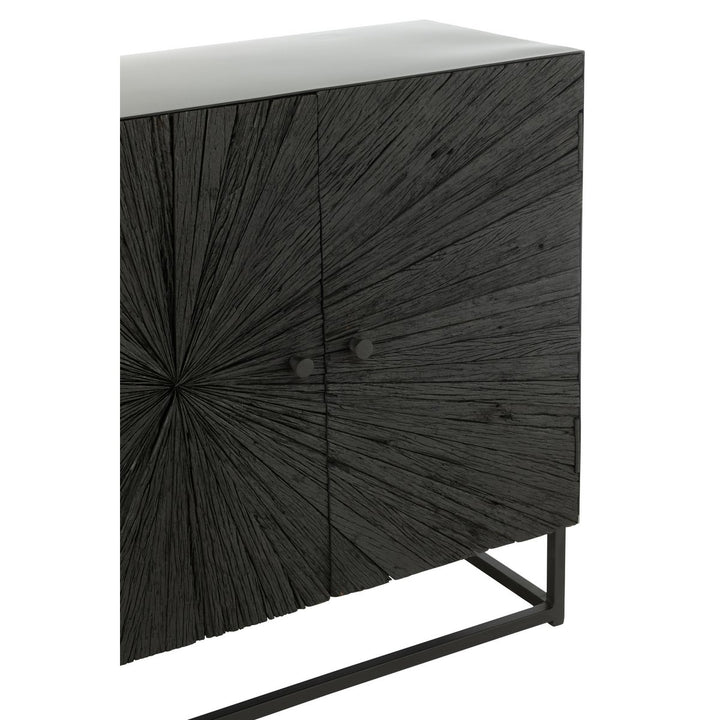 J-Line Sideboard Shanil Wood Black