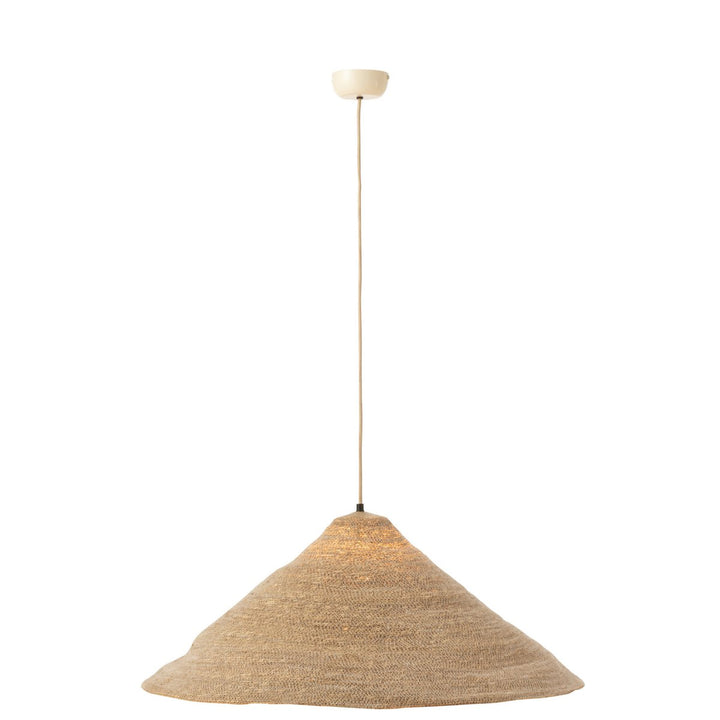 J-Line Hanglamp Hoed Moonj Naturel Large