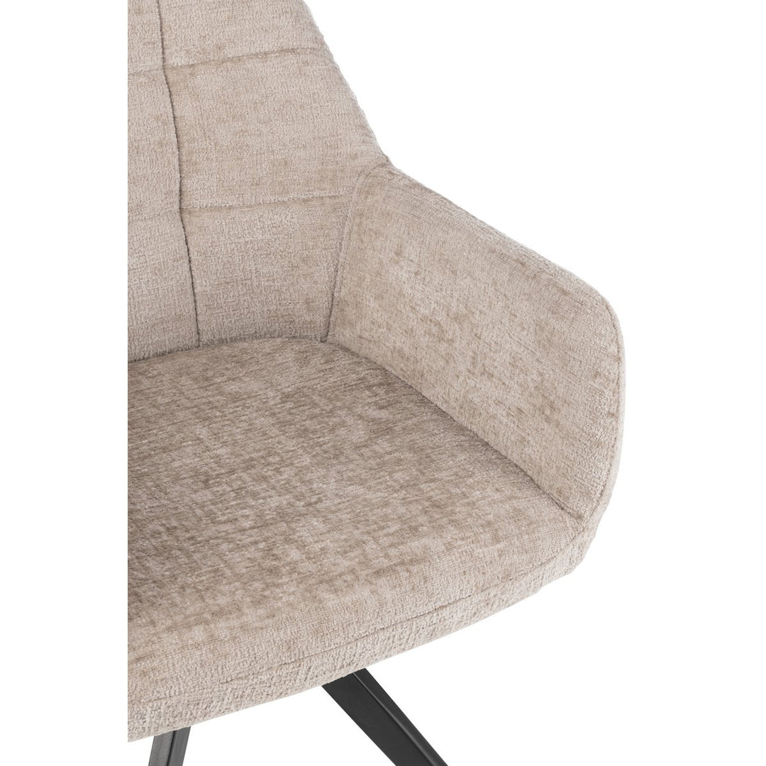 J-Line Chair Louna Dark Grey