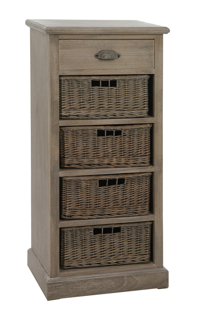 J-Line Cabinet 4 manden - Grijs