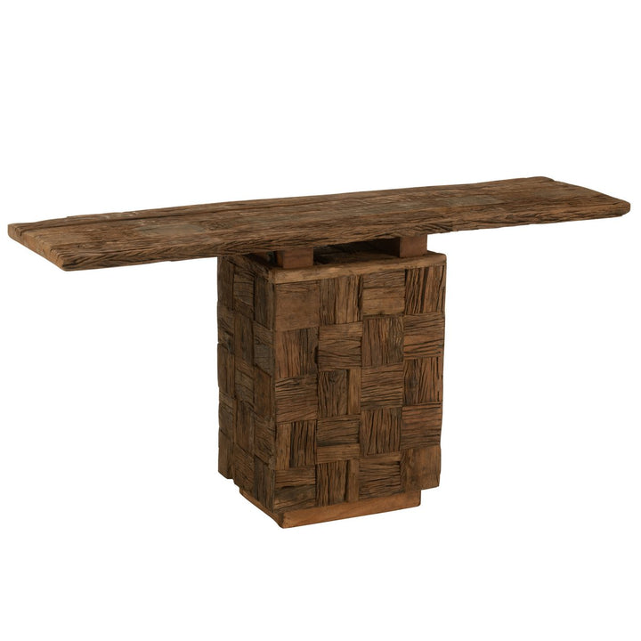 J-Line Console Woody Hout Naturel