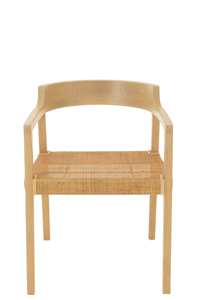 J-Line Stuhl Emma Teak Natur