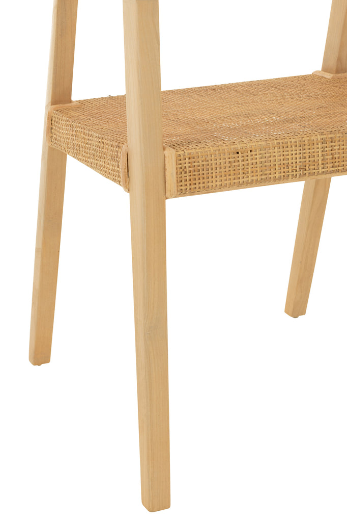 J-Line Stuhl Emma Teak Natur