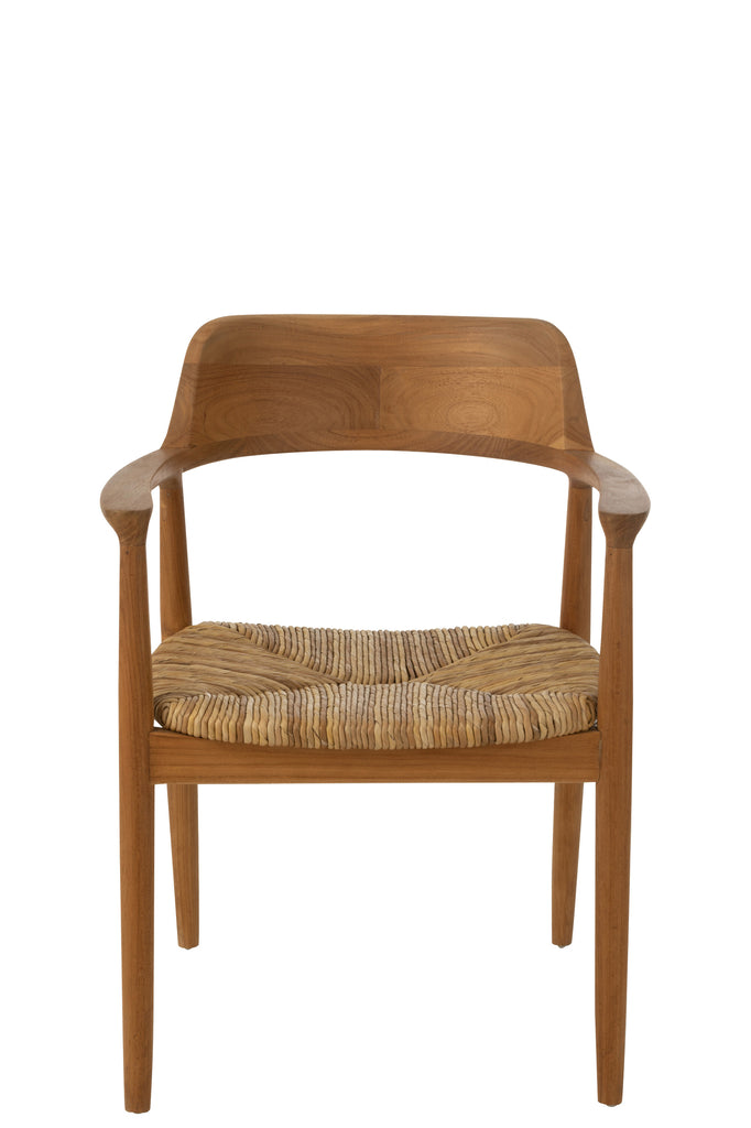 J-Line Chair Hiro Teak Wood Natural