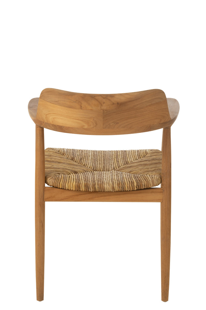 J-Line Chair Hiro Teak Wood Natural