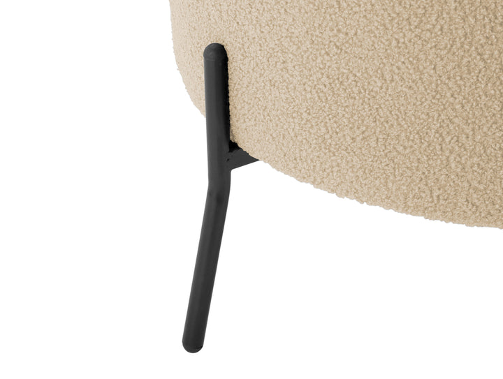 Stuhl Noble Teddy Curl - Beige