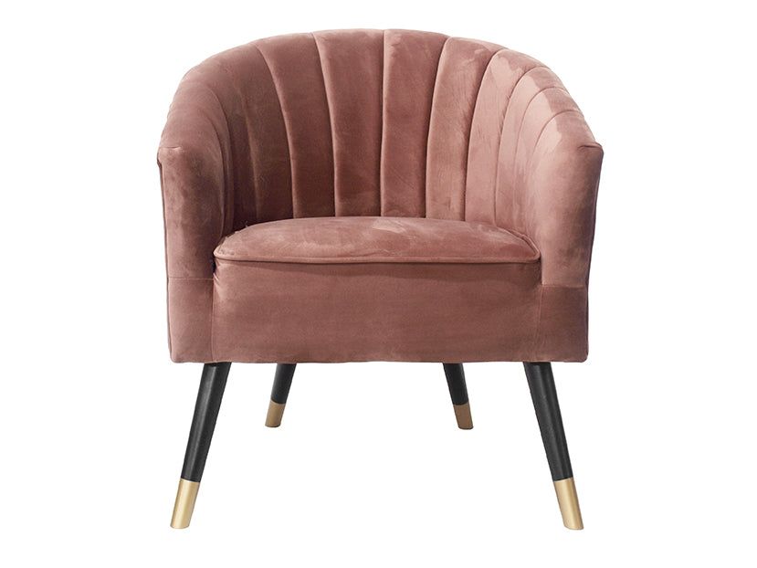 Stuhl Royal Samt Pink