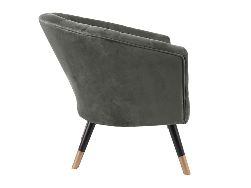 Stuhl Royal Velvet Taupe Grau