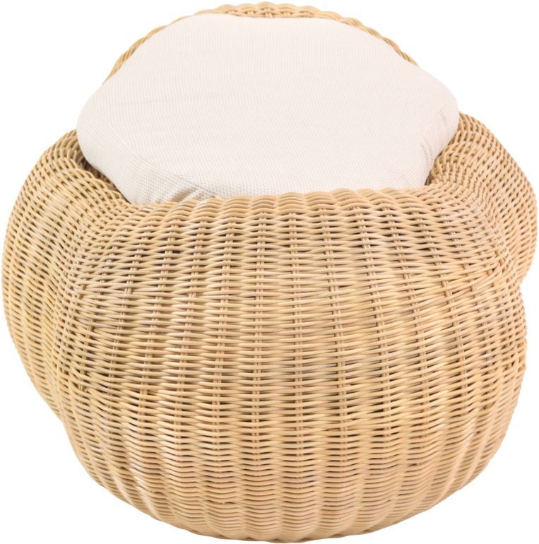 Sitzpuff Cloud Rattan