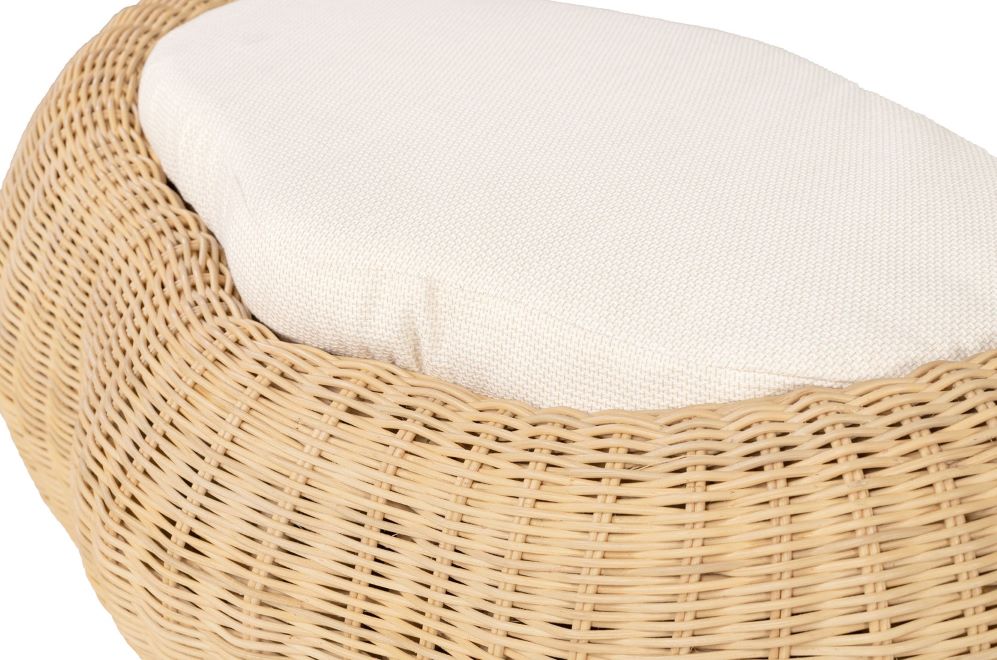 Sitzpuff Cloud Rattan