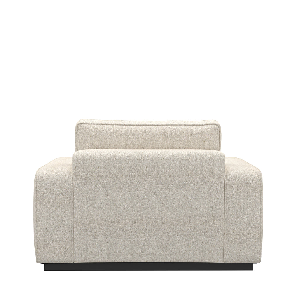 Rivièra Maison Loveseat Como Antique White Rich Tweed