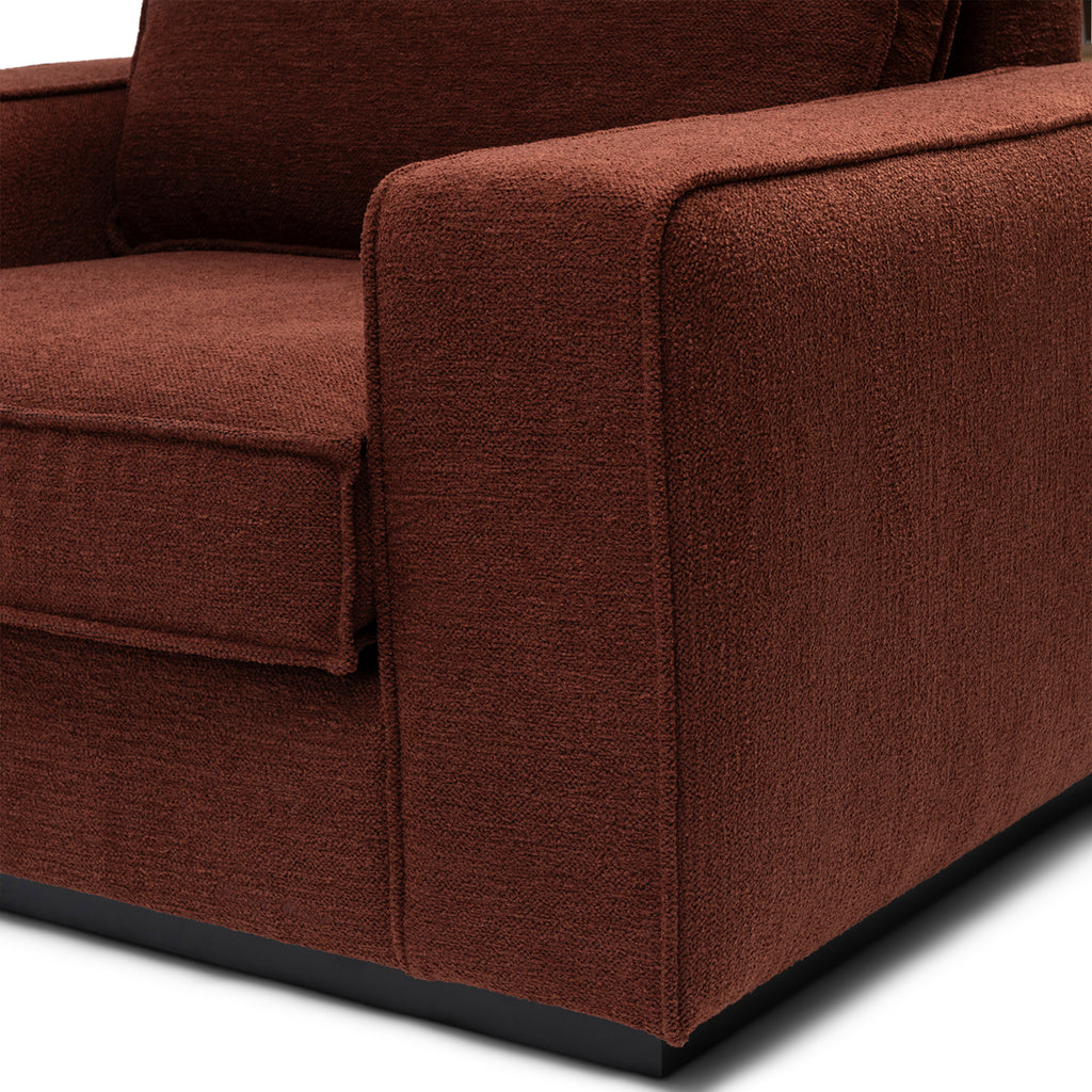 Loveseat Como Bruin