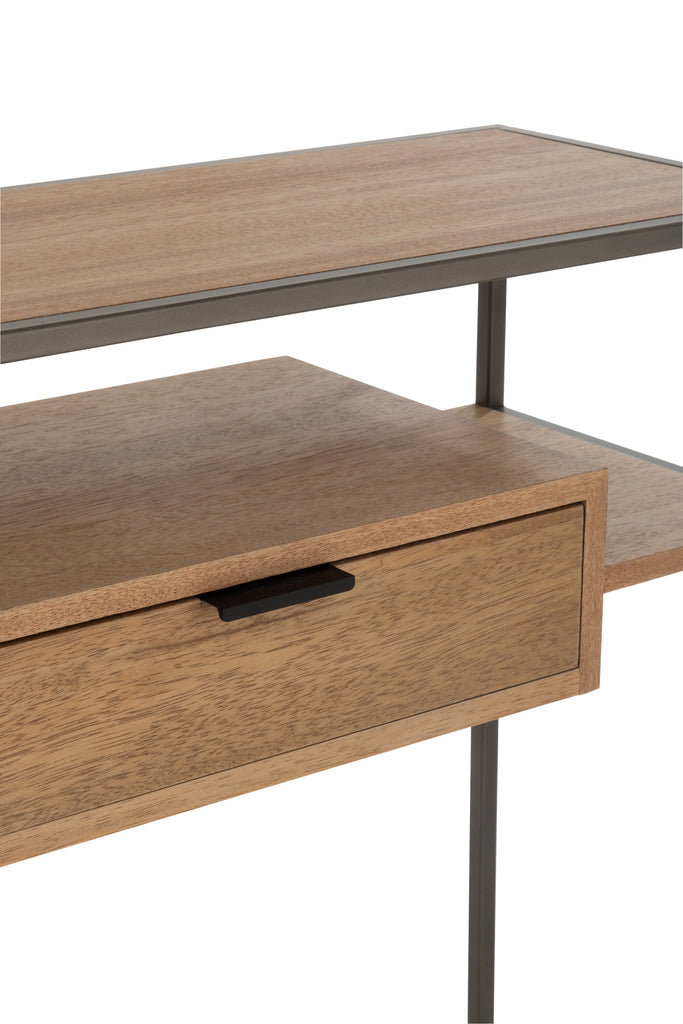 J-Line Console 1 Lade Hout Naturel