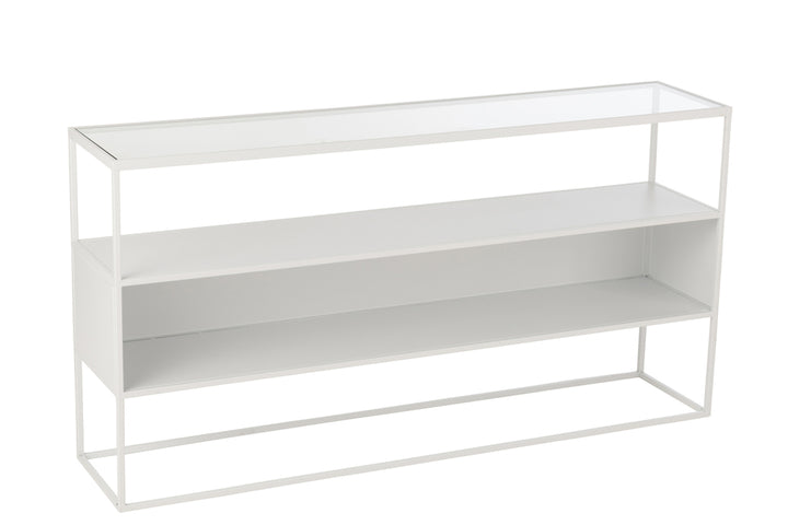 J-Line Console Square White 