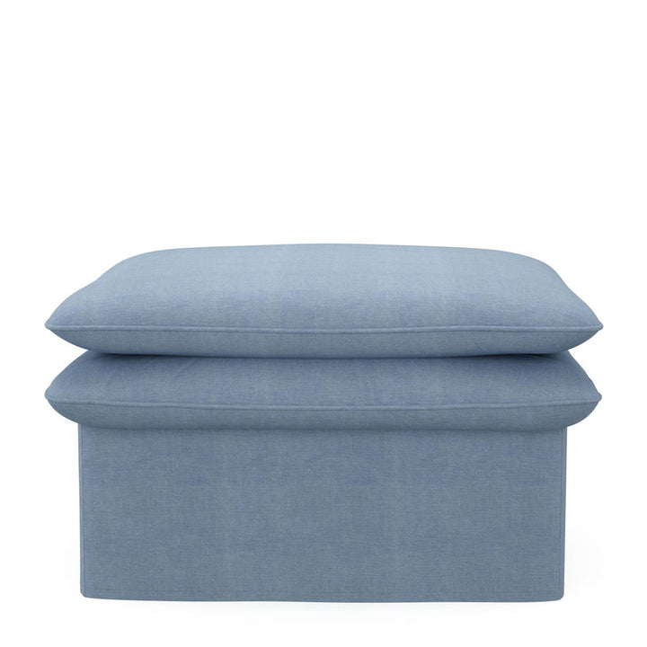 Rivièra Maison Fußhocker Continental Ice Blue