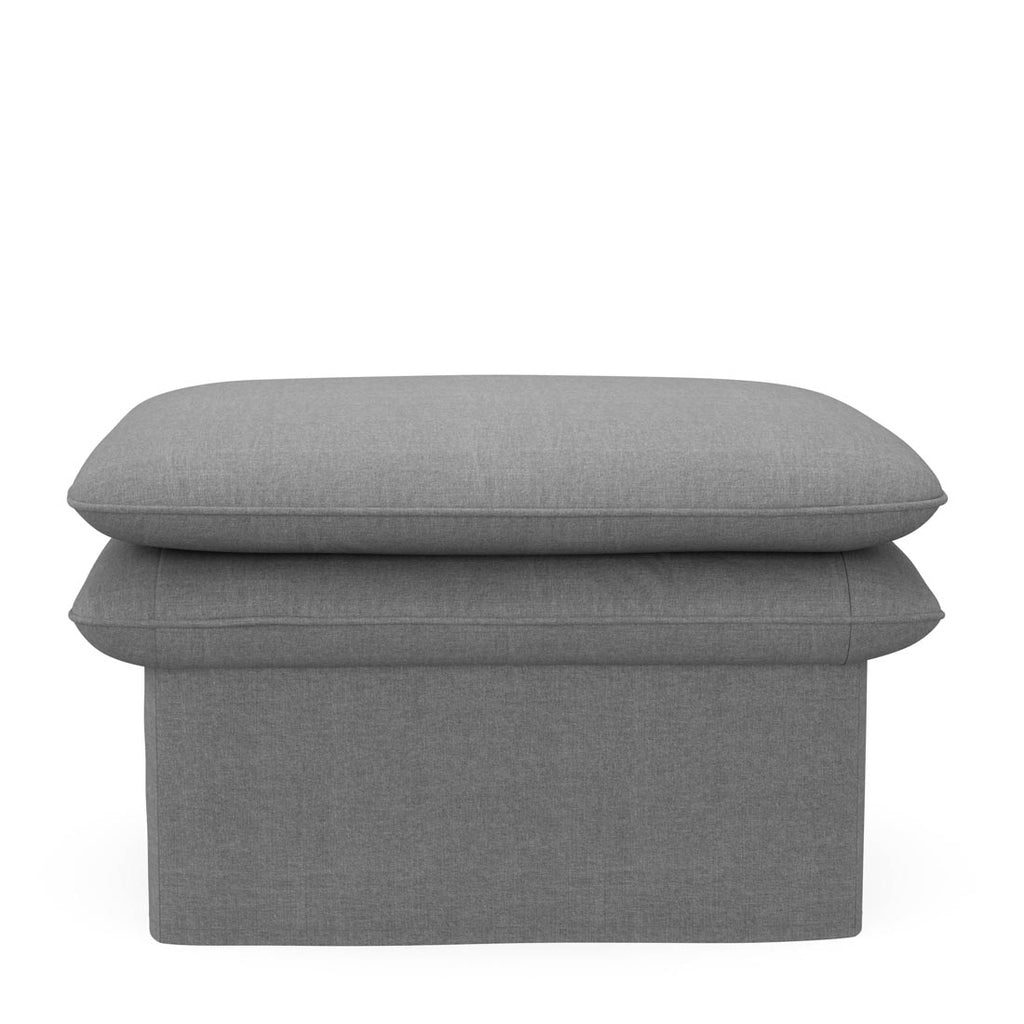 Voetenbank Continental Grey