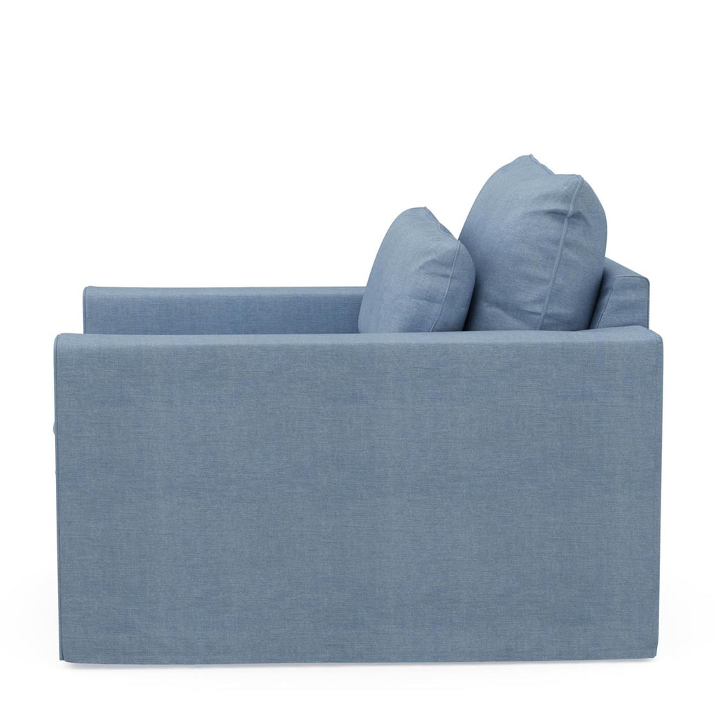 Rivièra Maison Loveseat Continental Ice Blue Washed Cotton 