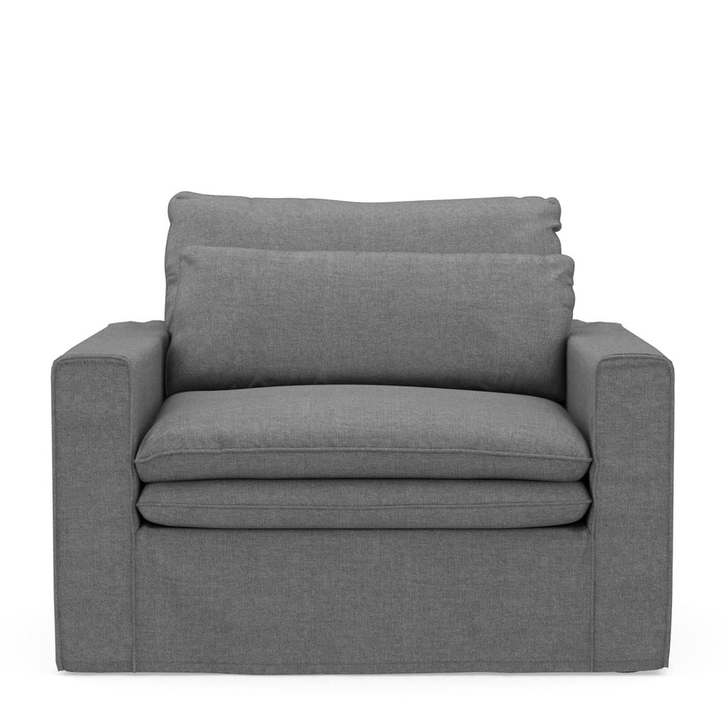 Rivièra Maison Loveseat Continental Gray Washed Cotton