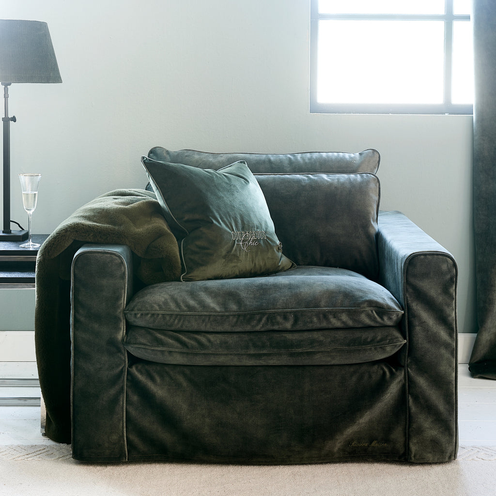 Loveseat Continental Ivy Velvet 