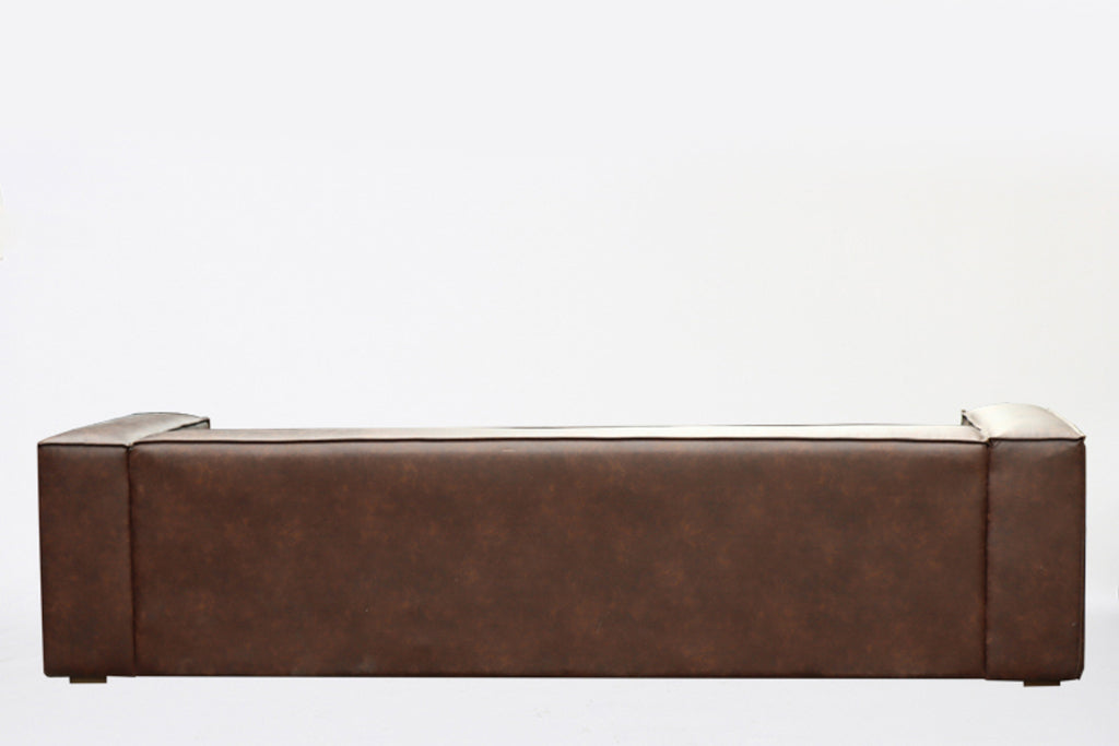 J-Line Sofa 4-zits Modern Donkerbruin