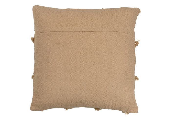 Kussen Kruis Vierkant Polyester Beige