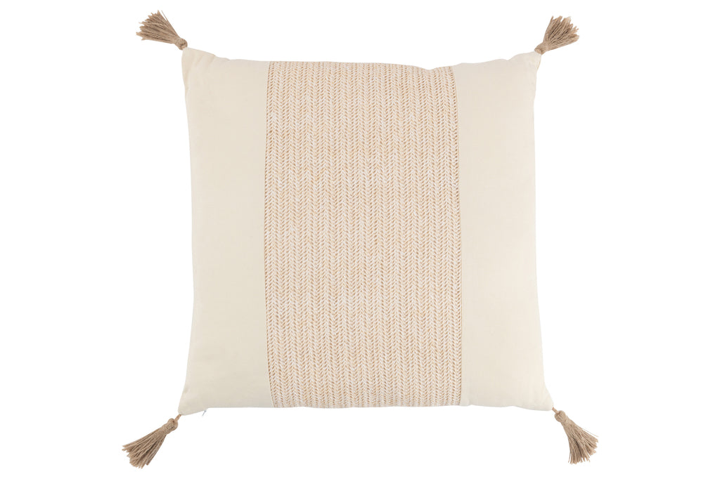 Kussen Geweven Polyester Beige