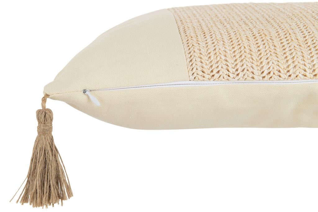 Kussen Geweven Polyester Beige