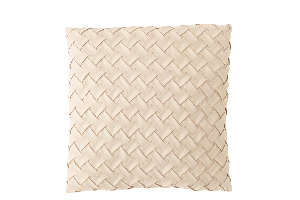 Kussen Geweven Polyester Beige