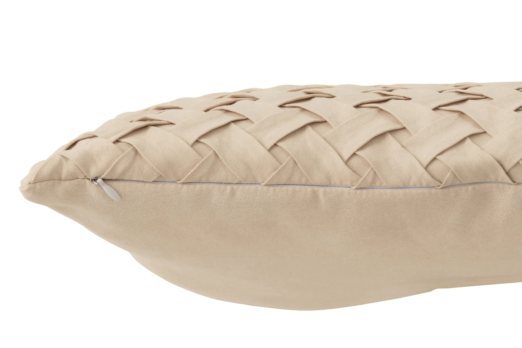 Kussen Geweven Polyester Beige