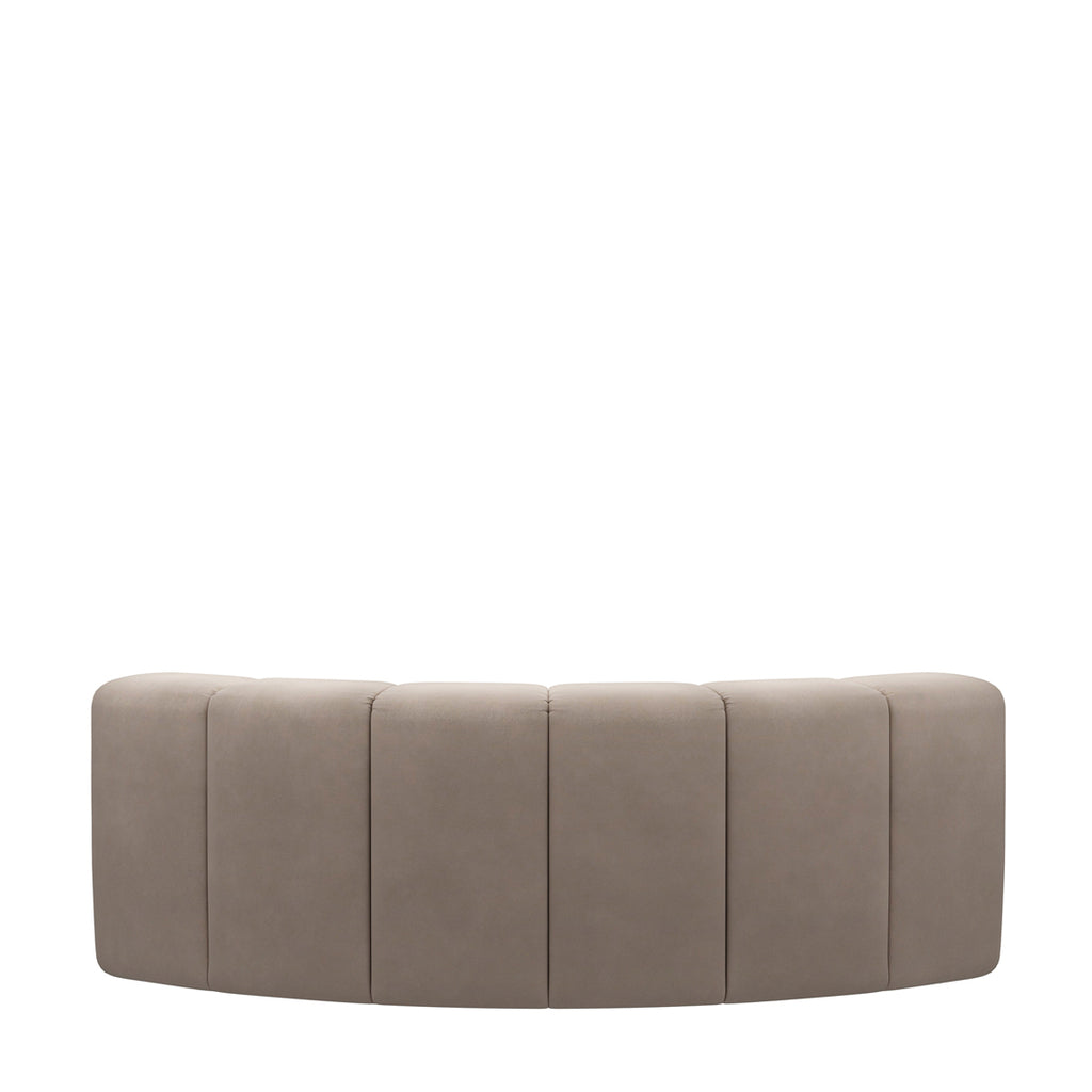 Dazzle Corner Round Light Taupe