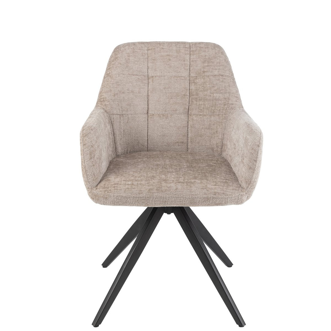 J-Line Chair Louna Dark Grey