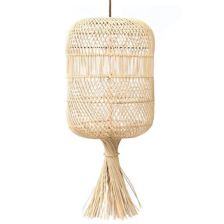 De Dumpling Hang- en Vloerlamp Naturel - M